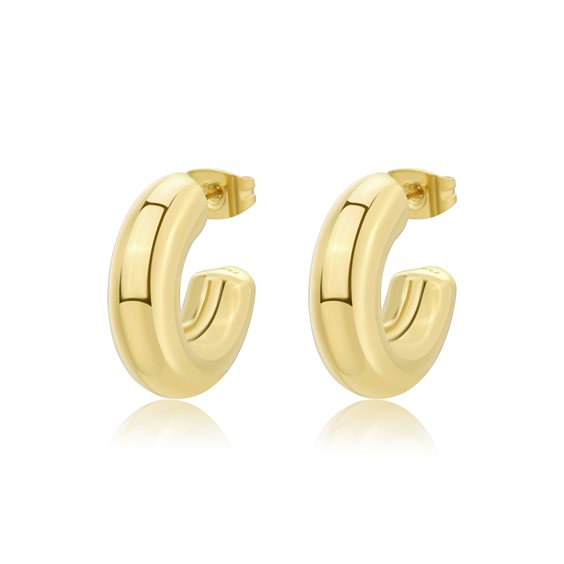 Earrings Sagapo Woman in Steel SSE32 - SSE32